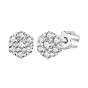 (תמונה ל-) עגילי PANDORA Style Moissanite (עם תעודה אחת) - MSE059