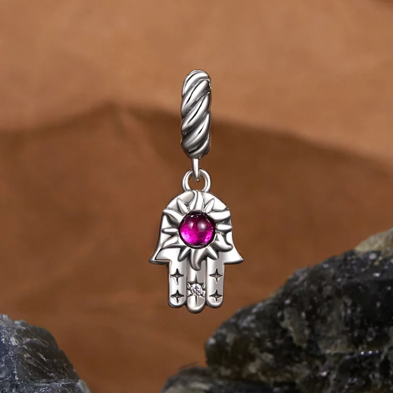 (תמונה ל-) תליון PANDORA Style Hand of Fatima - SCC2848 - הצג 2