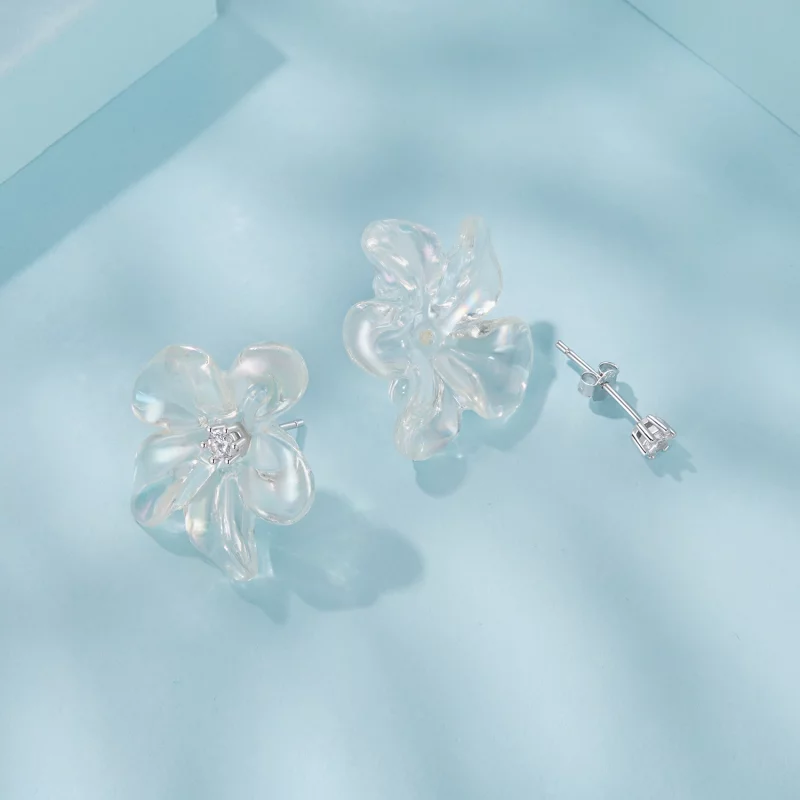 (תמונה ל-) עגילי PANDORA Style Fresh flower - SCE1804 - הצג 3