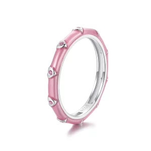 (תמונה ל-) PANDORA Style טבעת יחיד אהבה קטנה - SCR1056-BR