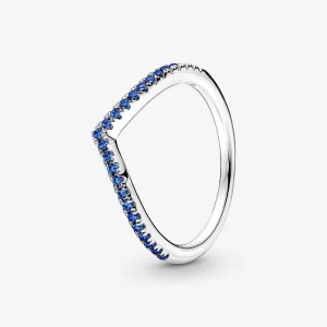 (תמונה ל-) Pandora Timeless Wish טבעת כחולה נוצצת - 196316C02