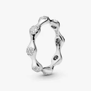 (תמונה ל-) Pandora Pavé Modern LovePods טבעת - FINAL SALE - 197295CZ