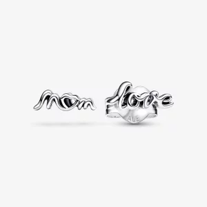 (תמונה ל-) Pandora Love Mom עגילים צמודים - 292669C00