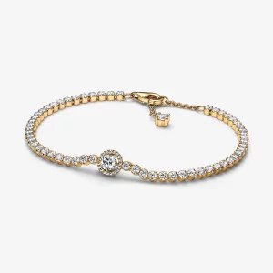 (תמונה ל-) צמיד טניס Pandora Sparkling Halo - 569416C01