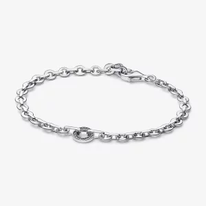 (תמונה ל-) Pandora Signature Pavé Bold Chain צמיד - 592777C01