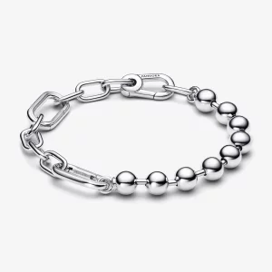 (תמונה ל-) Pandora ME Metal Bead & Link Chain צמיד - 592793C00