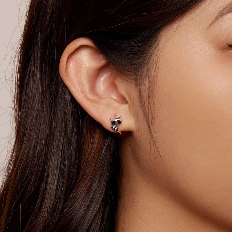 (תמונה ל-) פנדורה סגנון עגילי חולצי טובה עם דובון - SCE1603 - הצג 6