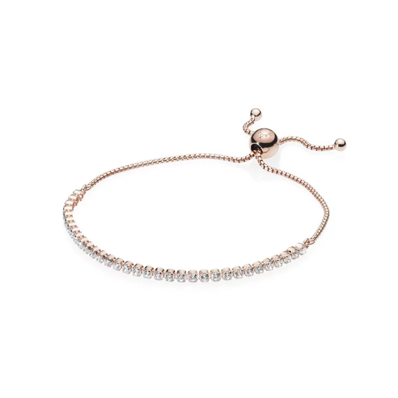 (תמונה ל-) צמיד PANDORA רוז טניס נוצץ - 580524CZ