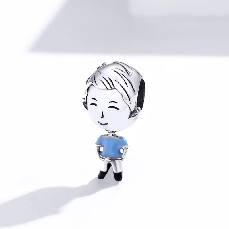 (תמונה ל-) פנדורה סטייל צ'ארמ כסף אבא - BSC174 - הצג 2