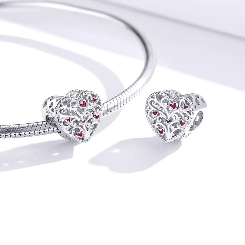 (תמונה ל-) פנדורה סטייל צ'ארמ כסף עץ החיים - BSC279 - הצג 4