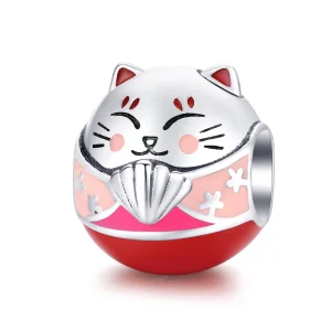 (תמונה ל-) פנדורה סטייל צ'ארמ כסף מאנקי נקו - SCC1341