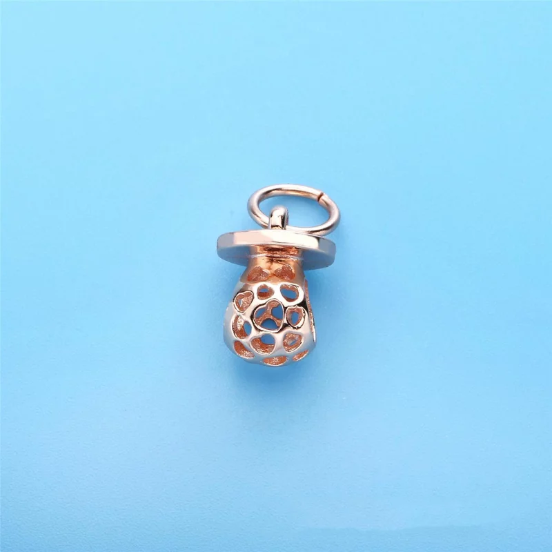 (תמונה ל-) תליון PANDORA רוז מוצץ תינוק לבבות הרמוניים - 787256 - הצג 2