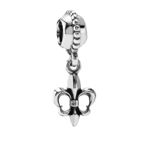 (תמונה ל-) פנדורה תליון כסף Fleur De Lis - 790576