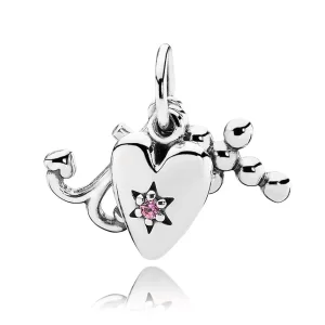 (תמונה ל-) פנדורה תליון כסף אמונה, תקווה ואהבה טריניטי - 791120CZS