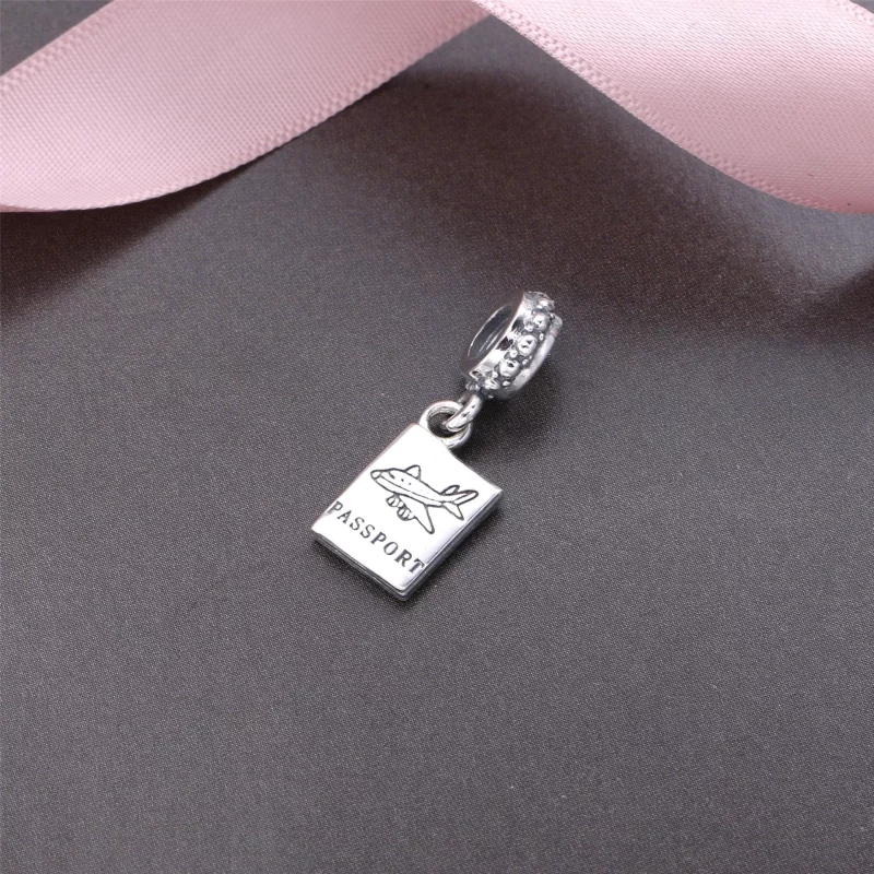 (תמונה ל-) פנדורה תליון כסף פספורט - 791147CZ - הצג 2