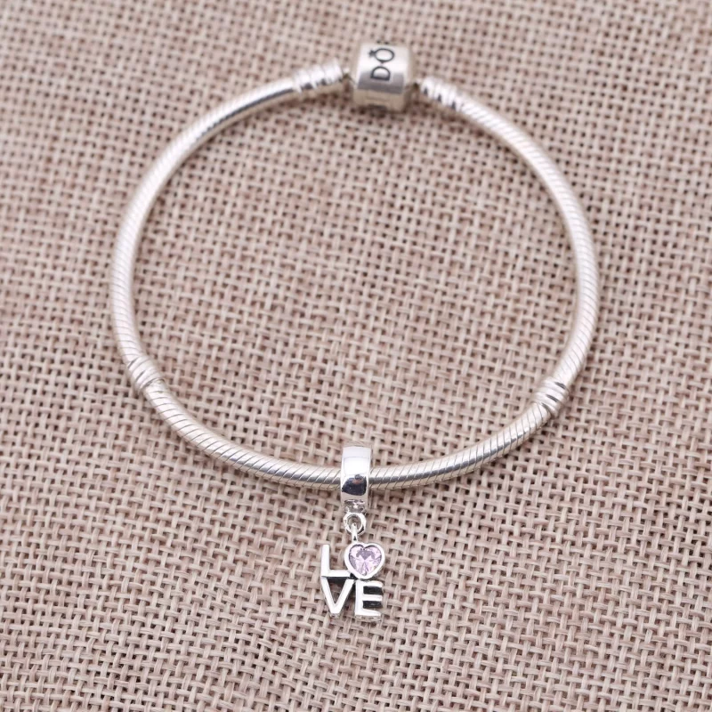 (תמונה ל-) פנדורה תליון LOVE - 791253CZS - הצג 2