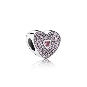 (תמונה ל-) פנדורה צ'ארמ כסף SWEETHEART - 791555CZS