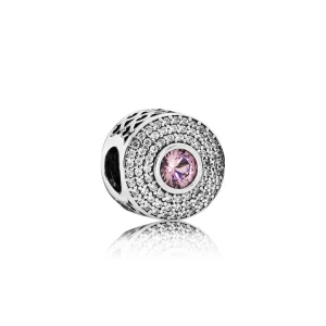 (תמונה ל-) פנדורה צ'ארמ כסף Rosy Radiant Splendour - 791763NBP