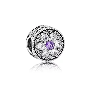 (תמונה ל-) פנדורה צ'ארמ כסף FORGET ME NOT - 791832ACZ