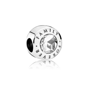 (תמונה ל-) פנדורה צ'ארמ כסף Family Forever - 791884CZ