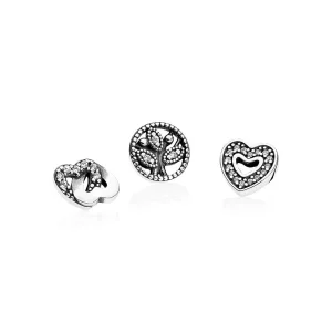 (תמונה ל-) פנדורה PETITE ELEMENTS אהבה ומשפחה - 792022CZ