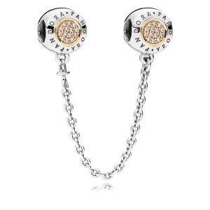 (תמונה ל-) שרשרת ביטחון מכסף חתימת PANDORA - 796269CZ