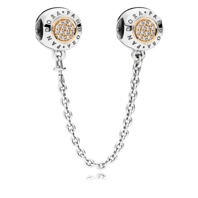 (תמונה ל-) שרשרת ביטחון מכסף חתימת PANDORA - 796269CZ