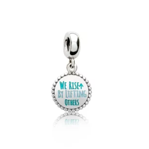 (תמונה ל-) פנדורה תליון כסף We Rise By Lifting Others - ENG791169_53