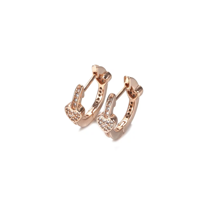 (תמונה ל-) עגילי PANDORA רוז חישוק לבבות קסומים - 287290CZ - הצג 6