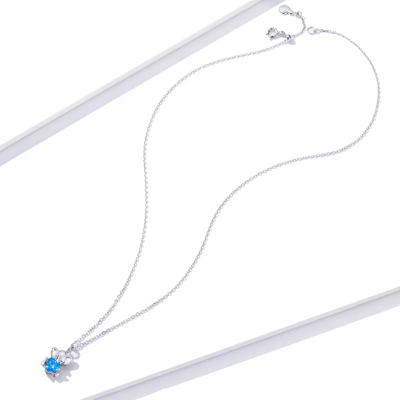 (תמונה ל-) פנדורה סטייל שרשרת כסף פיל תוסס - BSN180 - הצג 4