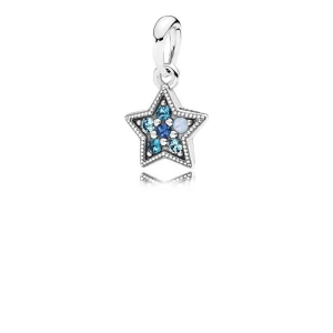 (תמונה ל-) פנדורה תליון כסף כוכב מאיר - 396376NSBMX