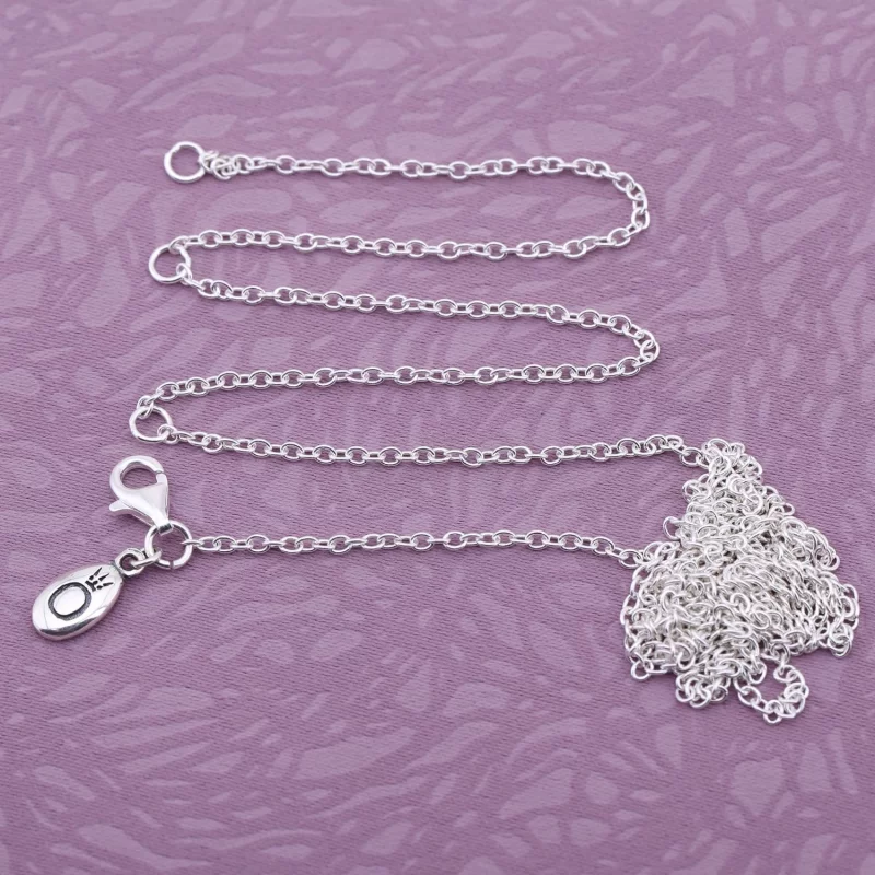 (תמונה ל-) פנדורה Silver necklace - 590515-45 - הצג 2