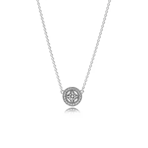 (תמונה ל-) PANDORA וינטג' allure, תליון פנדורה עם קריסטלים צ'וקובסקי צלול - 590523CZ-45