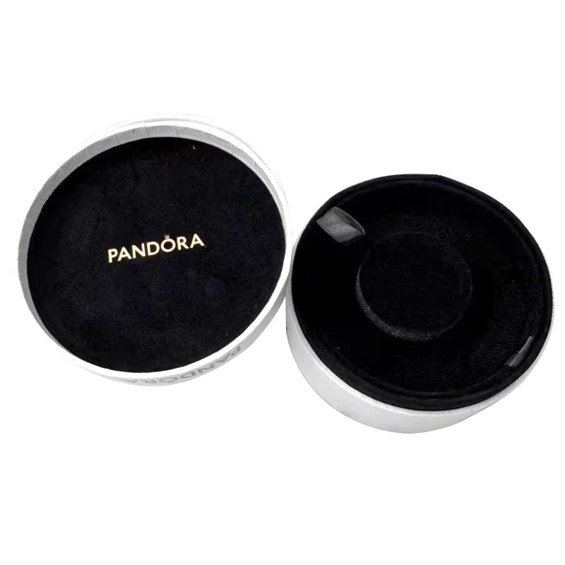 (תמונה ל-) קופסת נסיעות מעור דמוי עור Pandora White Circle - PG_003 - הצג 4