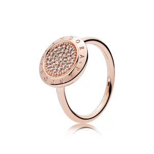 (תמונה ל-) טבעת חתימת PANDORA רוז - 180912cz