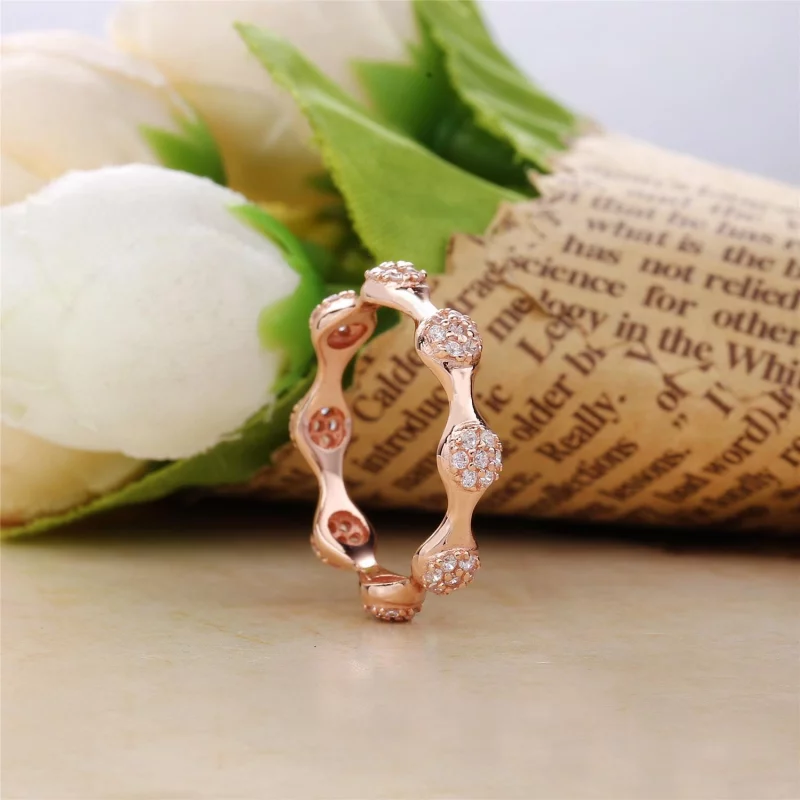 (תמונה ל-) טבעת PANDORA רוז אהבה מודרנית - 187295CZ - הצג 4