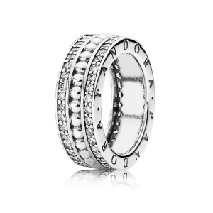 (תמונה ל-) טבעת כסף PANDORA לנצח - 190962CZ