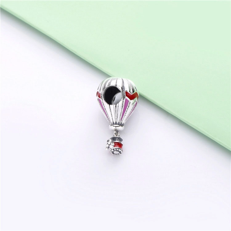 (תמונה ל-) צ'ארמ כסף כדור פורח אדום - 798055ENMX - צ'ארמס PANDORA - הצג 3