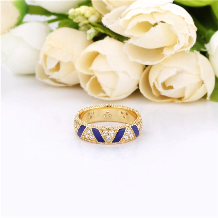 (תמונה ל-) טבעת SHINE עבה פסים אקזוטיים - 168057CZ - טבעות PANDORA - הצג 3